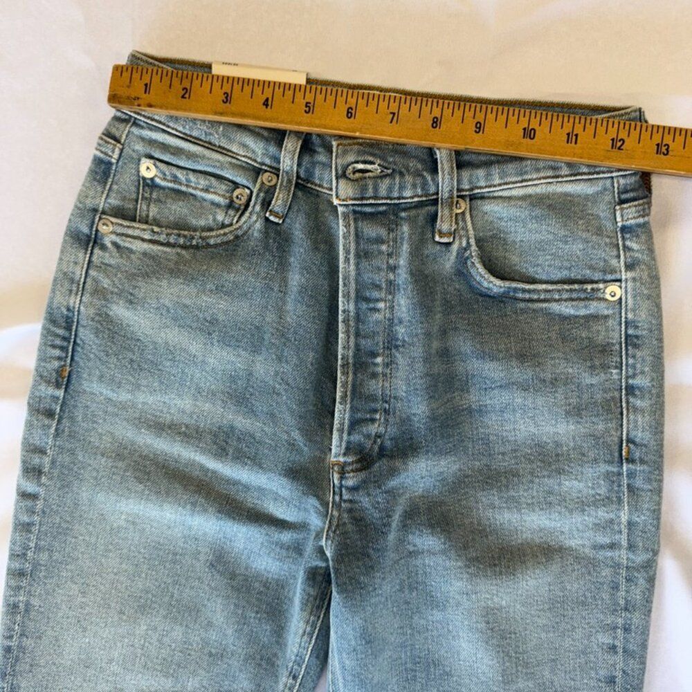 AGOLDE Nico High Rise Slim Fit Embark Size 25 - Picture 12 of 13